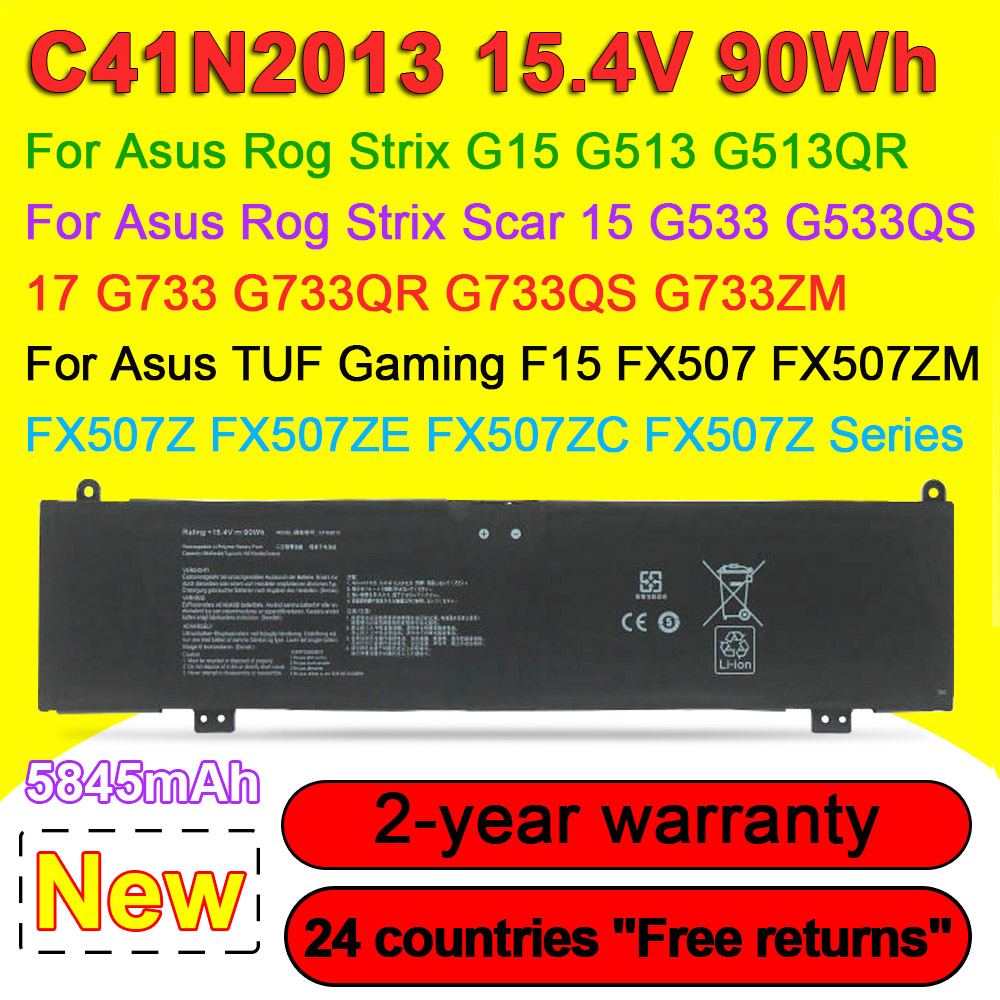 Pc Gaming Asus Rog - C41N2013 Laptop Battery For ASUS ROG
