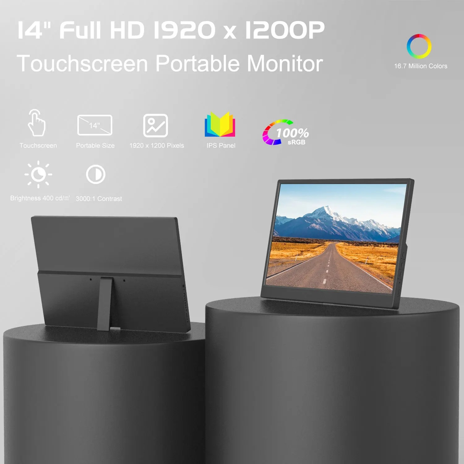 1920*1200 14-inch Portable Mon - đánh giá và giá Pc Gaming On Mobile