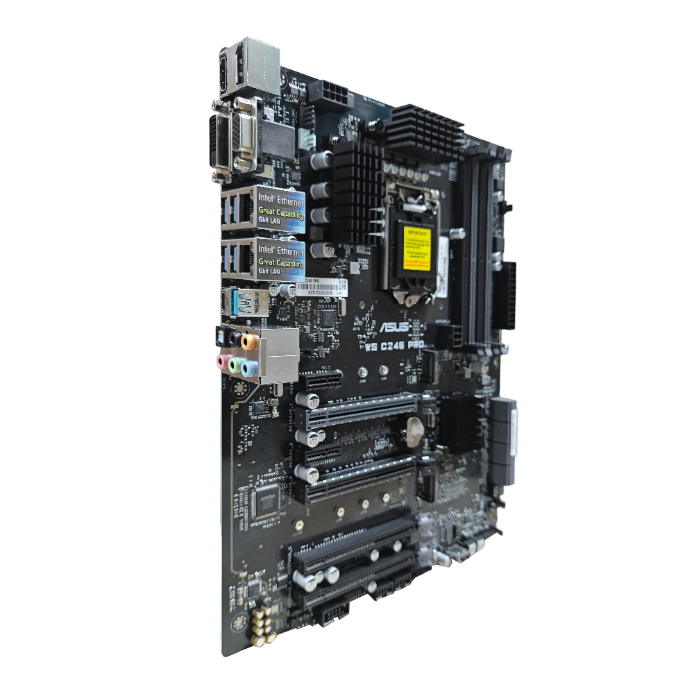 ASUS WS C246 PRO ATX Motherboa - đánh giá và giá Intel Cpu Core I9