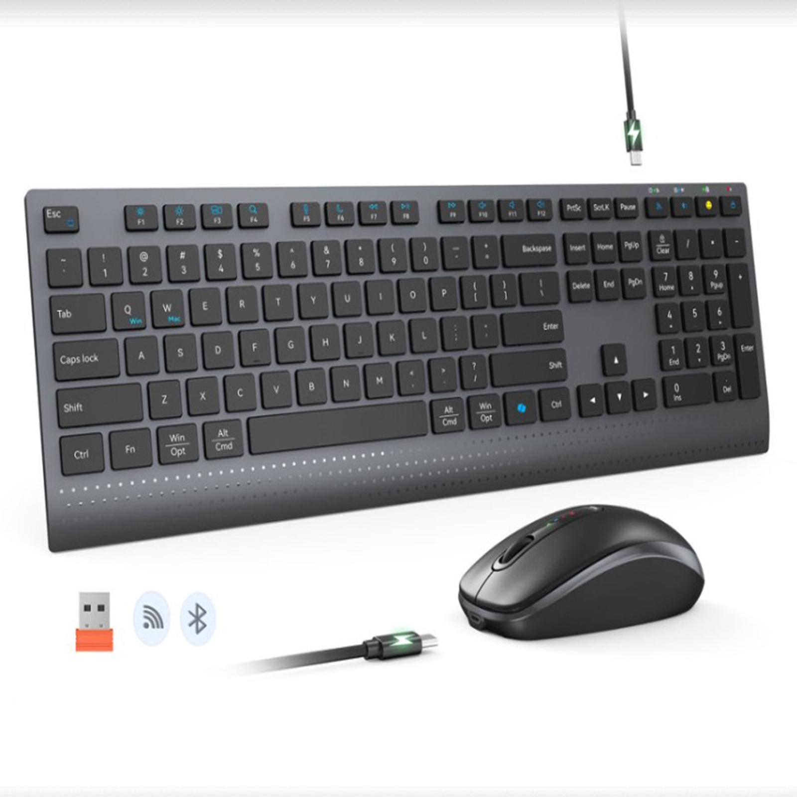 Bluetooth 2.4G Dual-Mode Wirel - đánh giá và giá Pc Gaming Komplett Set