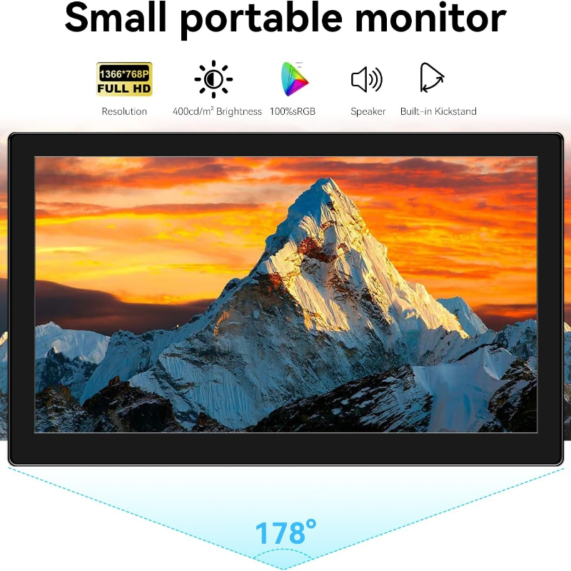 Small Touchscreen Monitor 10.1 - đánh giá và giá Pc Gaming On Mobile