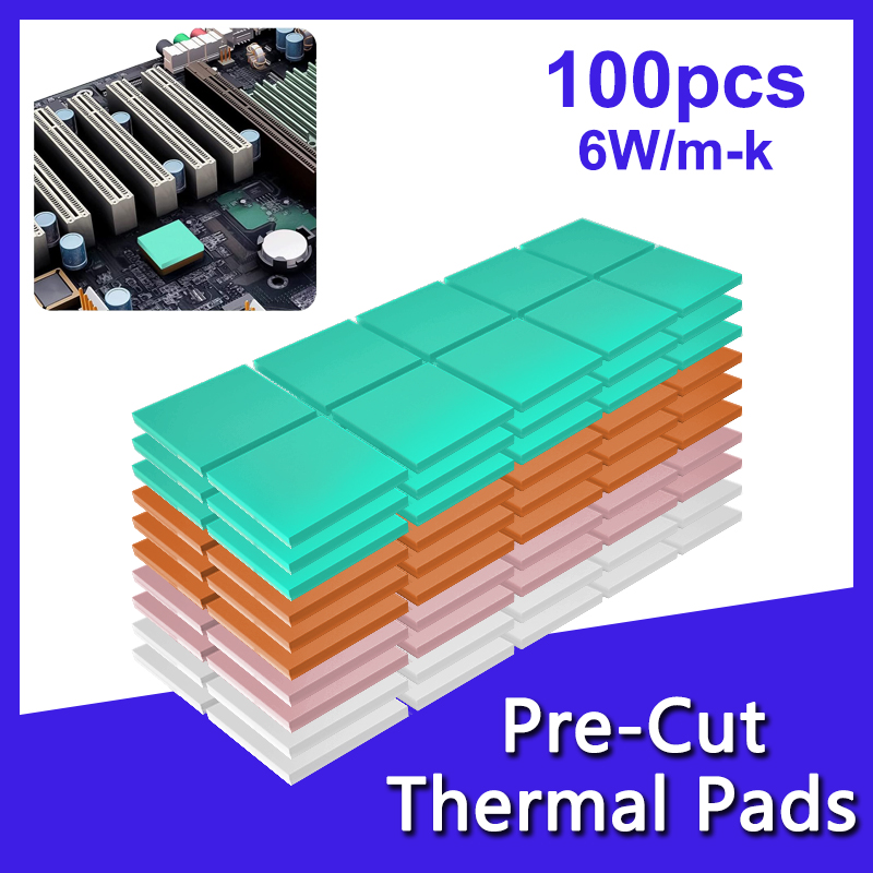 100-Pack Thermal Conductive Si - đánh giá và giá M.2 Ssd Heatsink