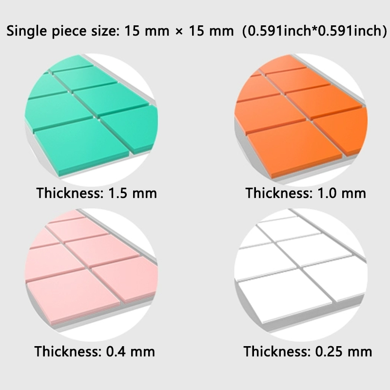 100-Pack Thermal Conductive Si - đánh giá và giá M.2 Ssd Heatsink