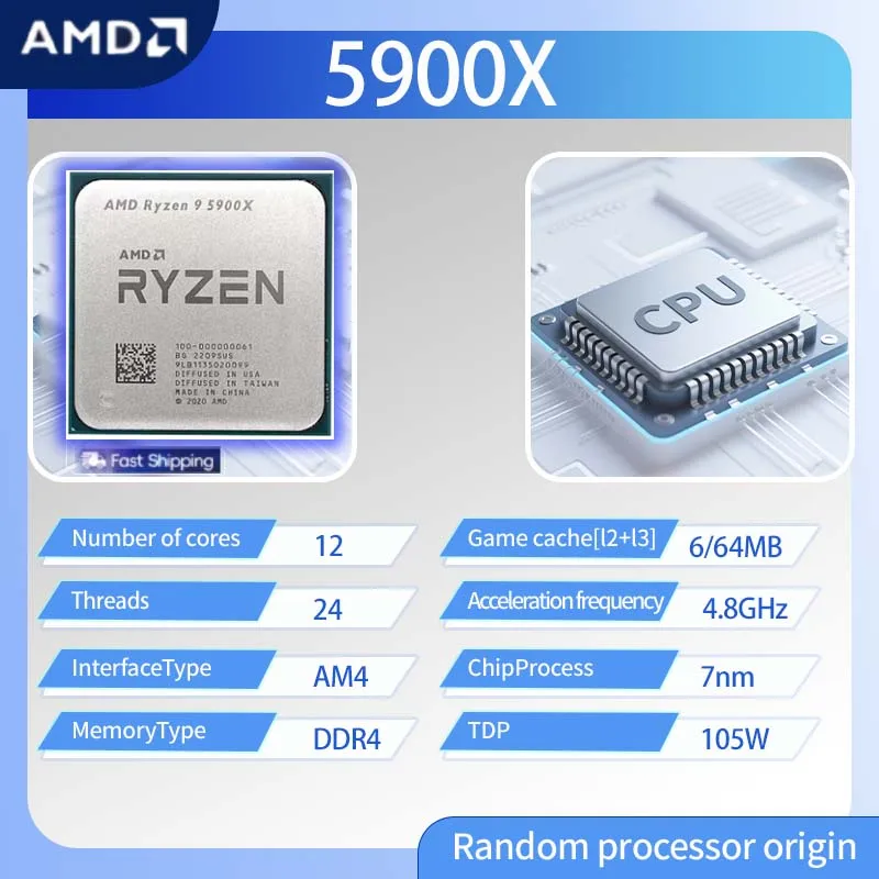AMD Ryzen 9 5900X R9 5900X 3.7 - đánh giá và giá Amd Cpu Ryzen 9