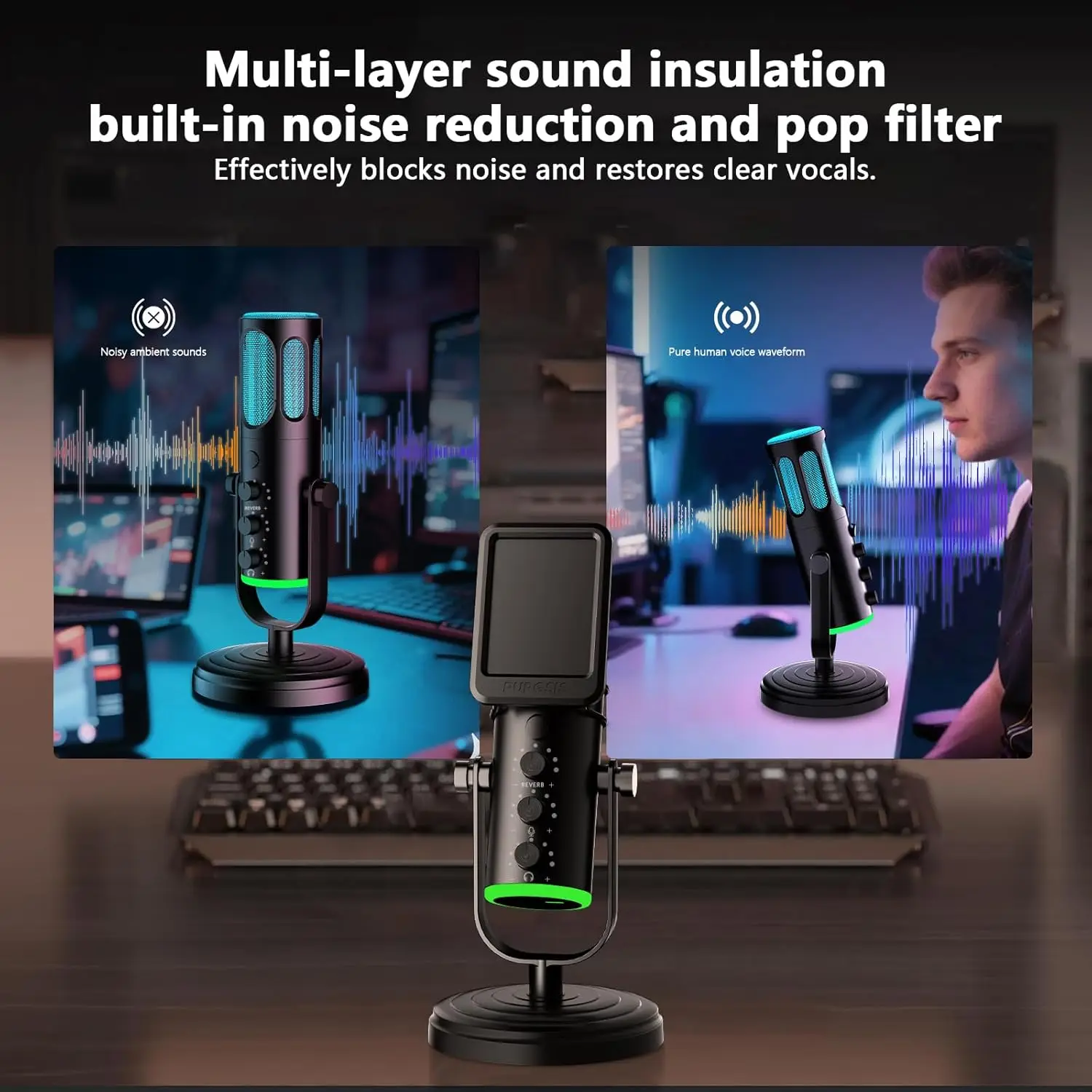 PUPGSIS USB PC Microphone, Gam - đánh giá và giá Pc Gaming Discord