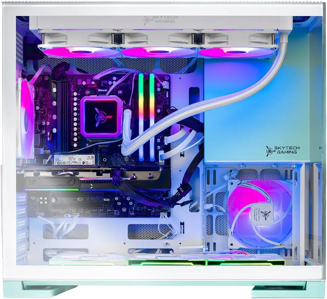 Skytech Gaming Aqua Desktop Pc - đánh giá và giá Pc Gaming Nvidia 5080