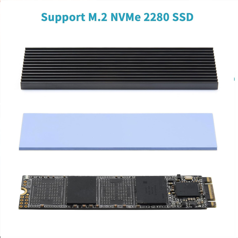 PCIe NVMe M.2 2280 SSD Aluminu - đánh giá và giá M.2 Ssd Heatsink